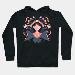 Woman of the Arts - Inuit & Crows Hoodie